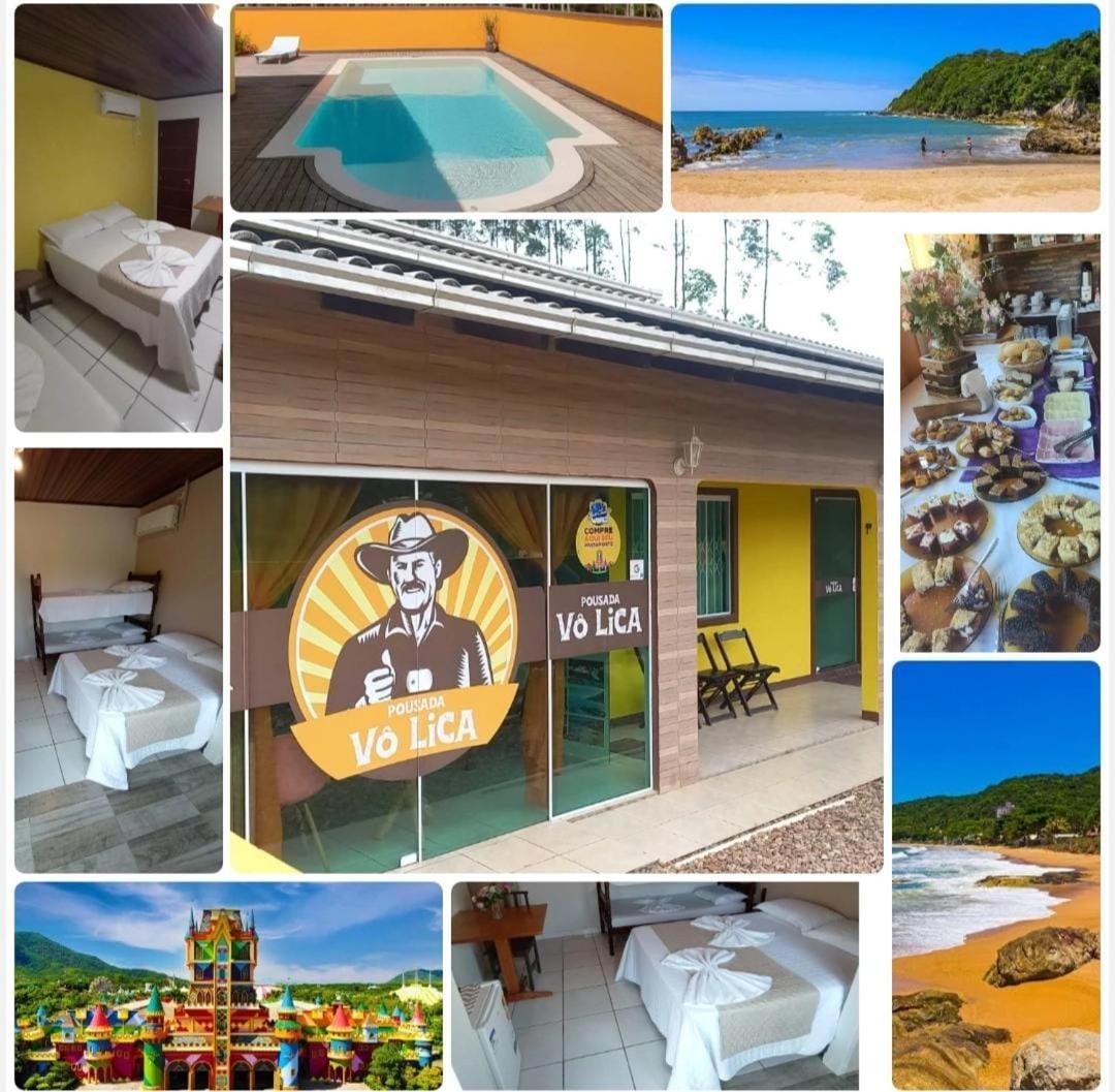 Pousada Vo Lica Com Piscina Penha  Esterno foto